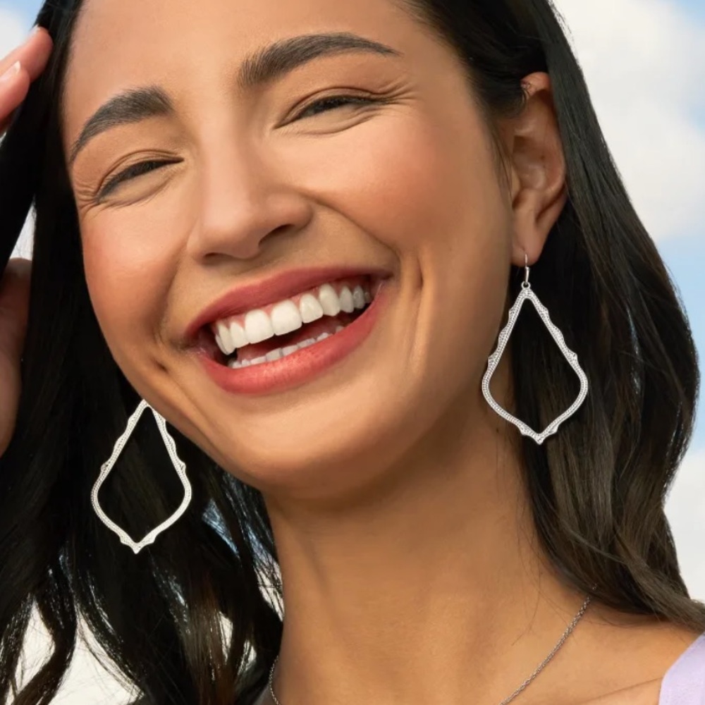 Kendra Scott Sophie Drop Earring Silver
